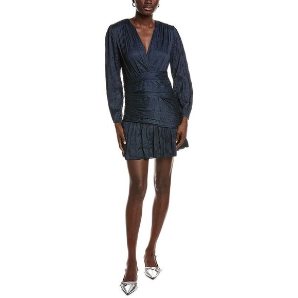 blue maje dress Maje